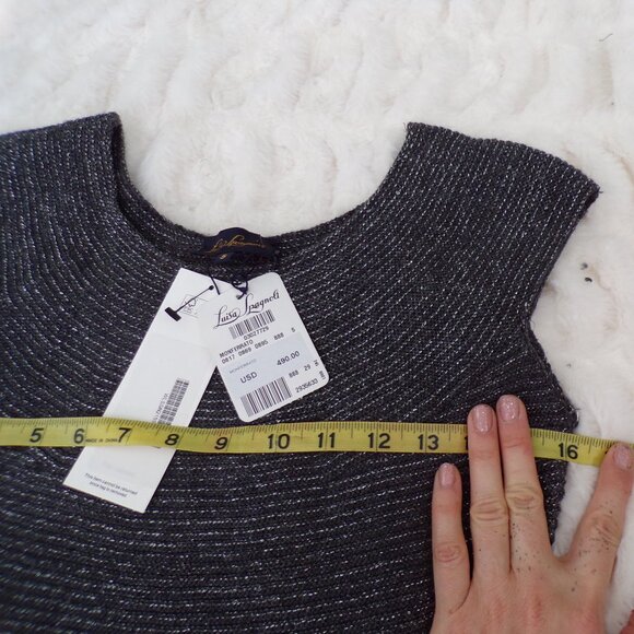 NWT Luisa Spagnoli Italian wool blend dress S - Picture 7 of 15